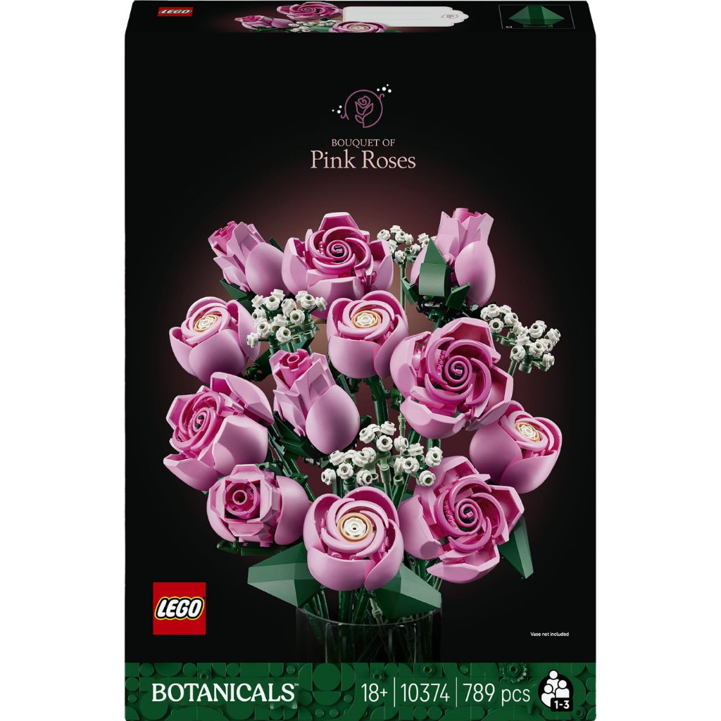 Lego Botanicals Pembe Gül Buketi 10374
