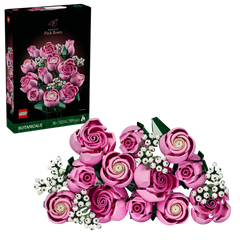 Lego Botanicals Pembe Gül Buketi 10374