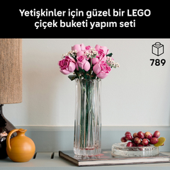Lego Botanicals Pembe Gül Buketi 10374