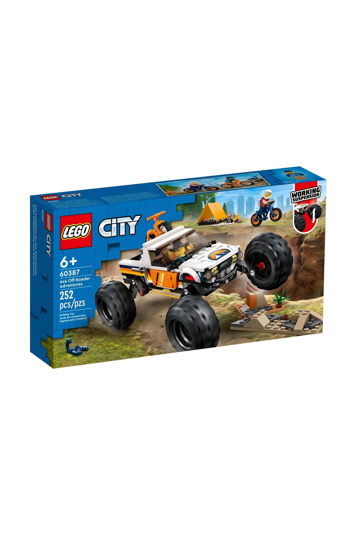 Lego City 4x4 Arazi Aracı Maceraları 60387