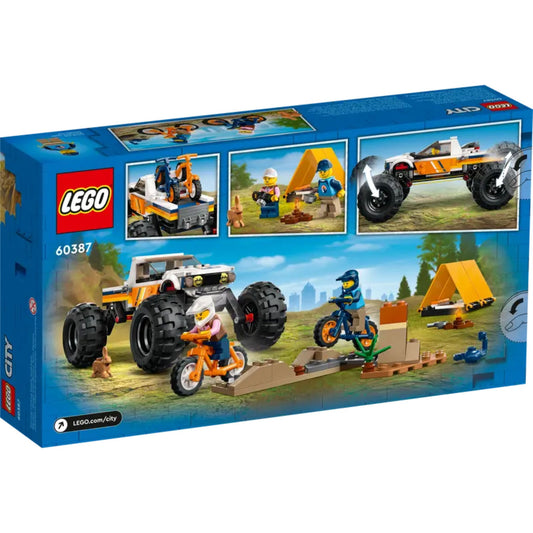 Lego City 4x4 Arazi Aracı Maceraları 60387 Yapım Seti (252 Parça)
