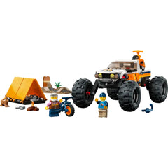 Lego City 4x4 Arazi Aracı Maceraları 60387 Yapım Seti (252 Parça)