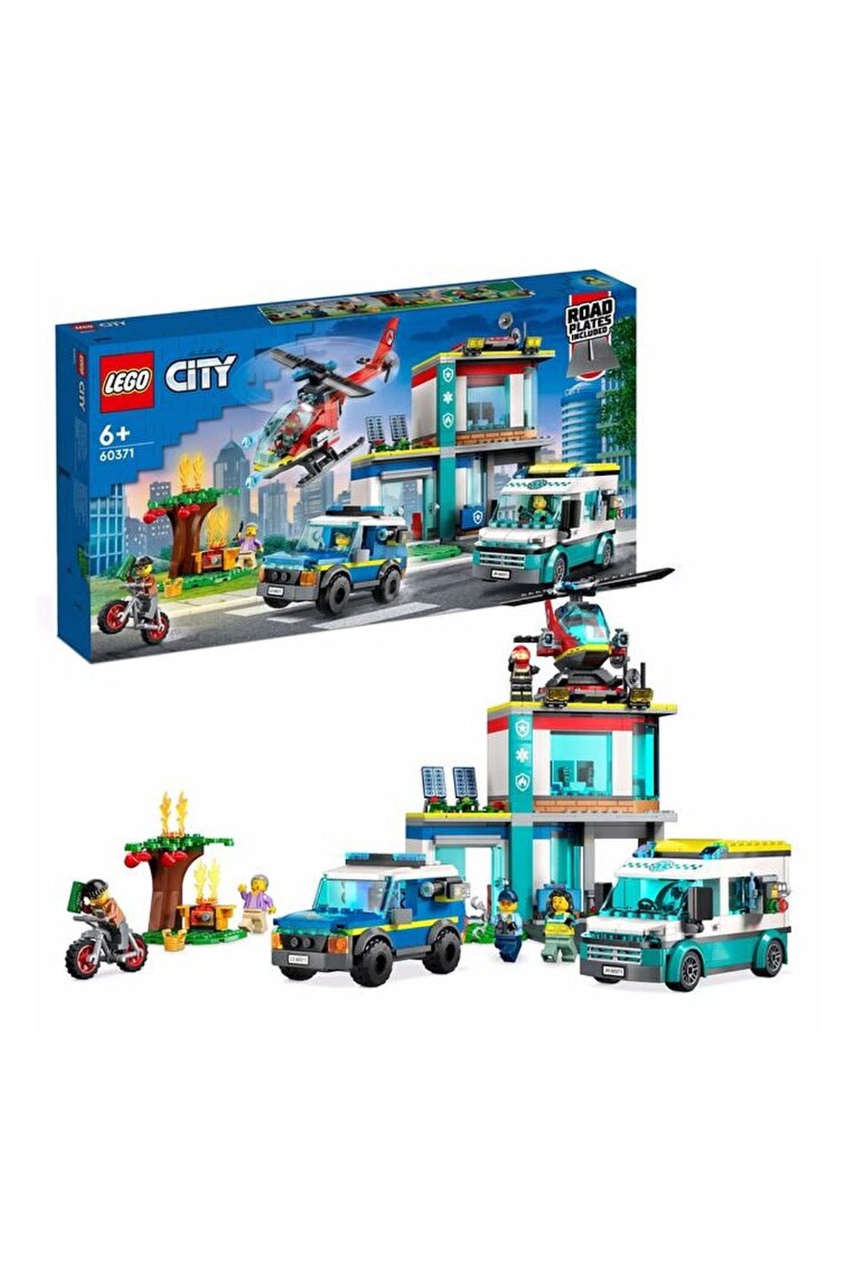 Lego City Acil Durum Araçları Merkezi 60371