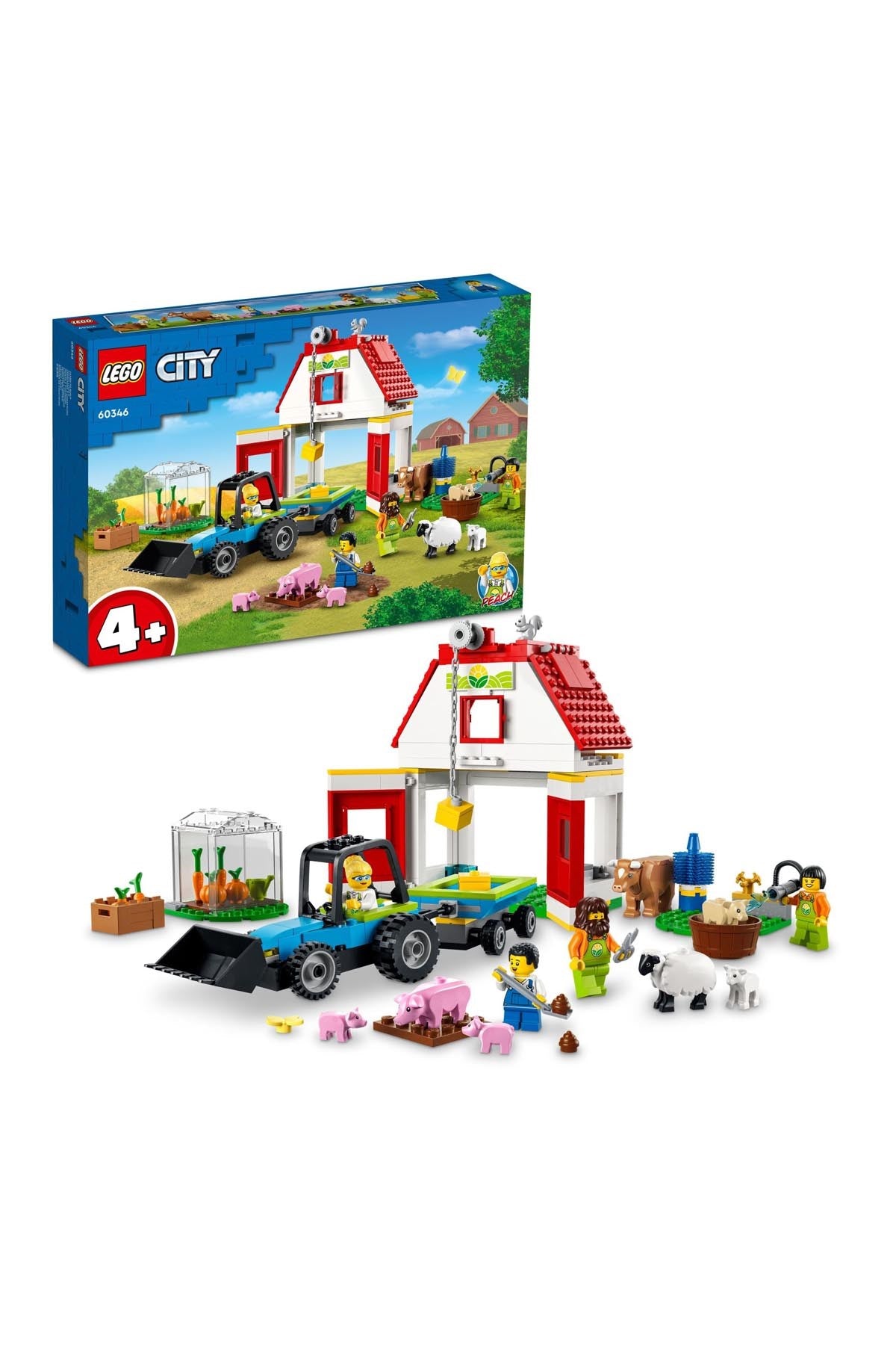 Lego City Ahır ve Çiftlik Hayvanları 60346