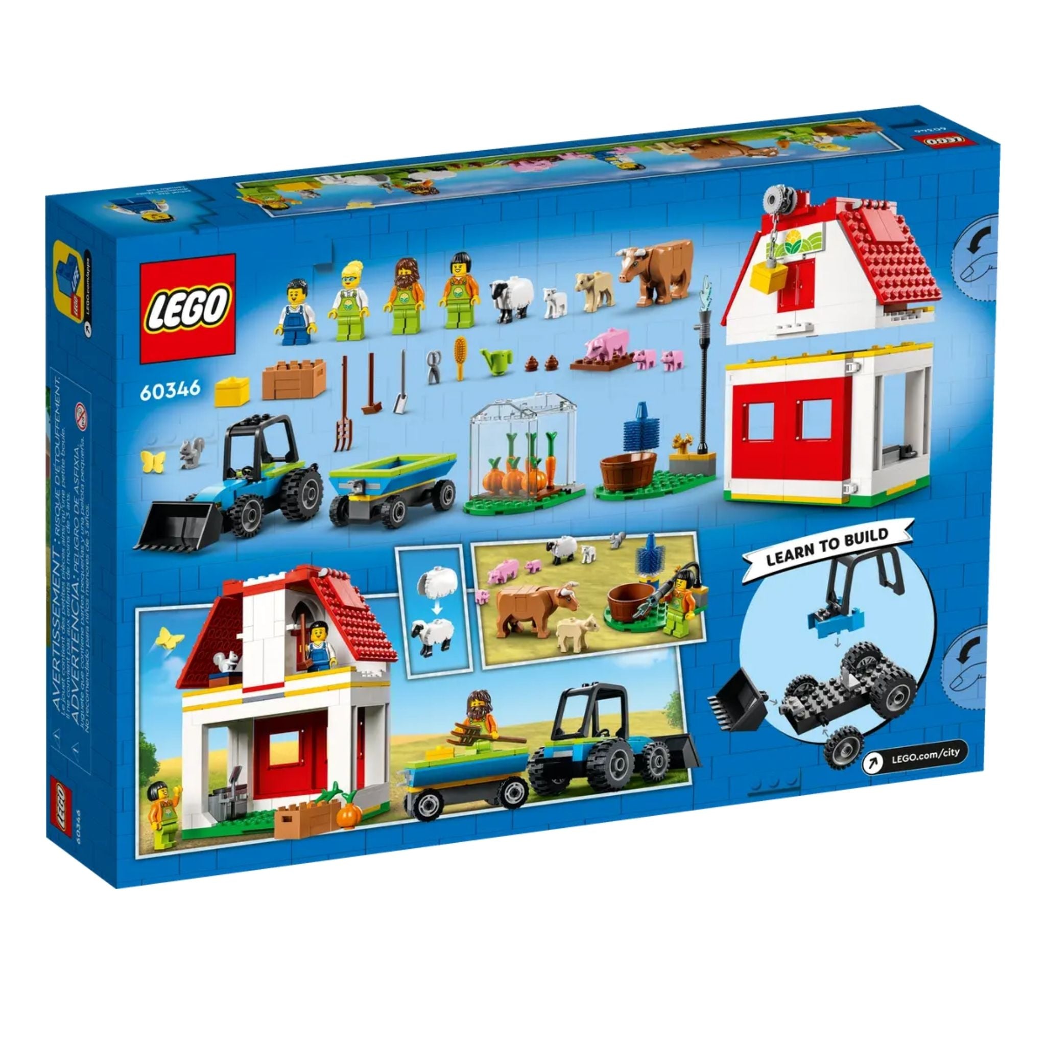 Lego City Ahır ve Çiftlik Hayvanları 60346