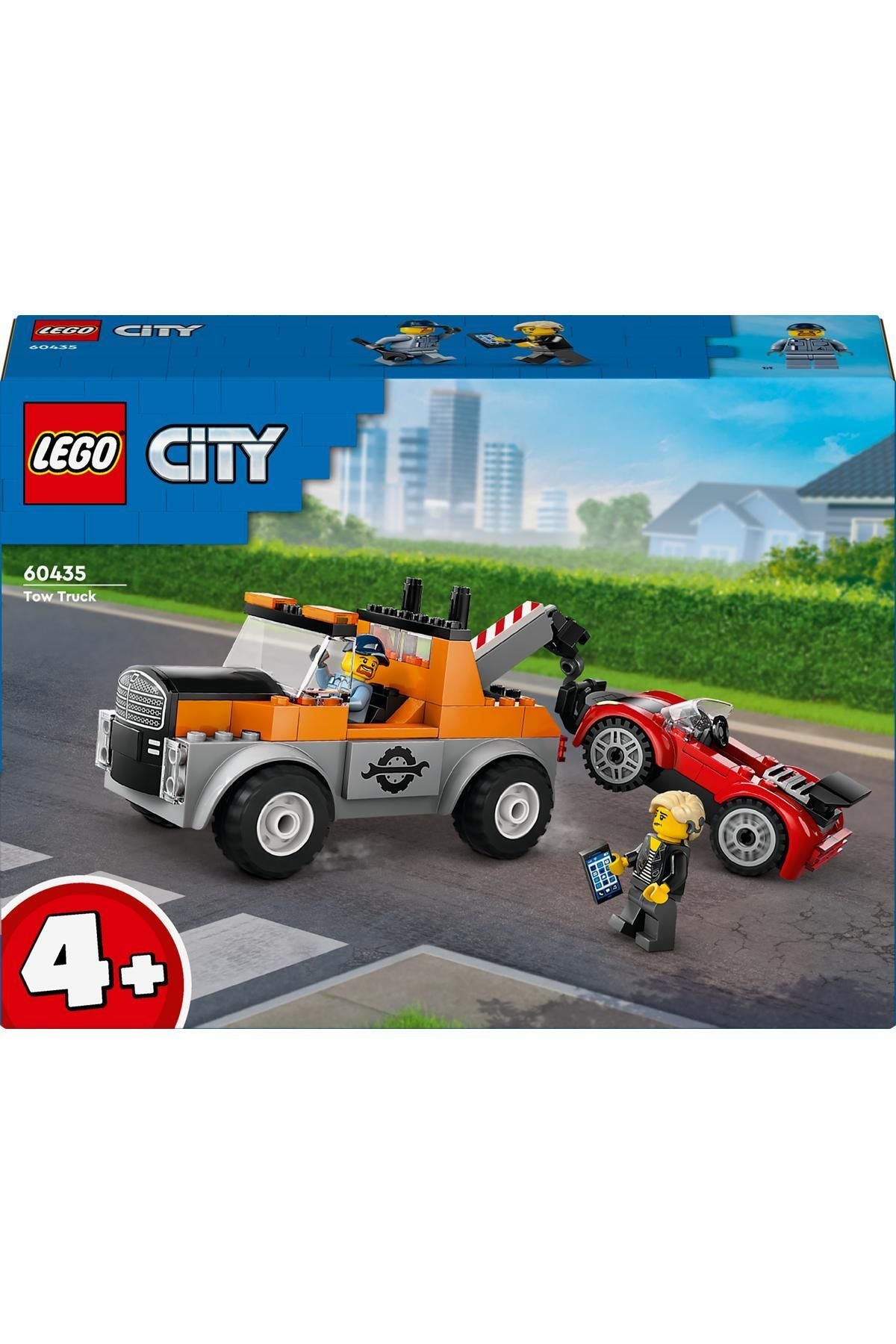 Lego City Çekici Kamyon ve Spor Araba Tamiri 60435