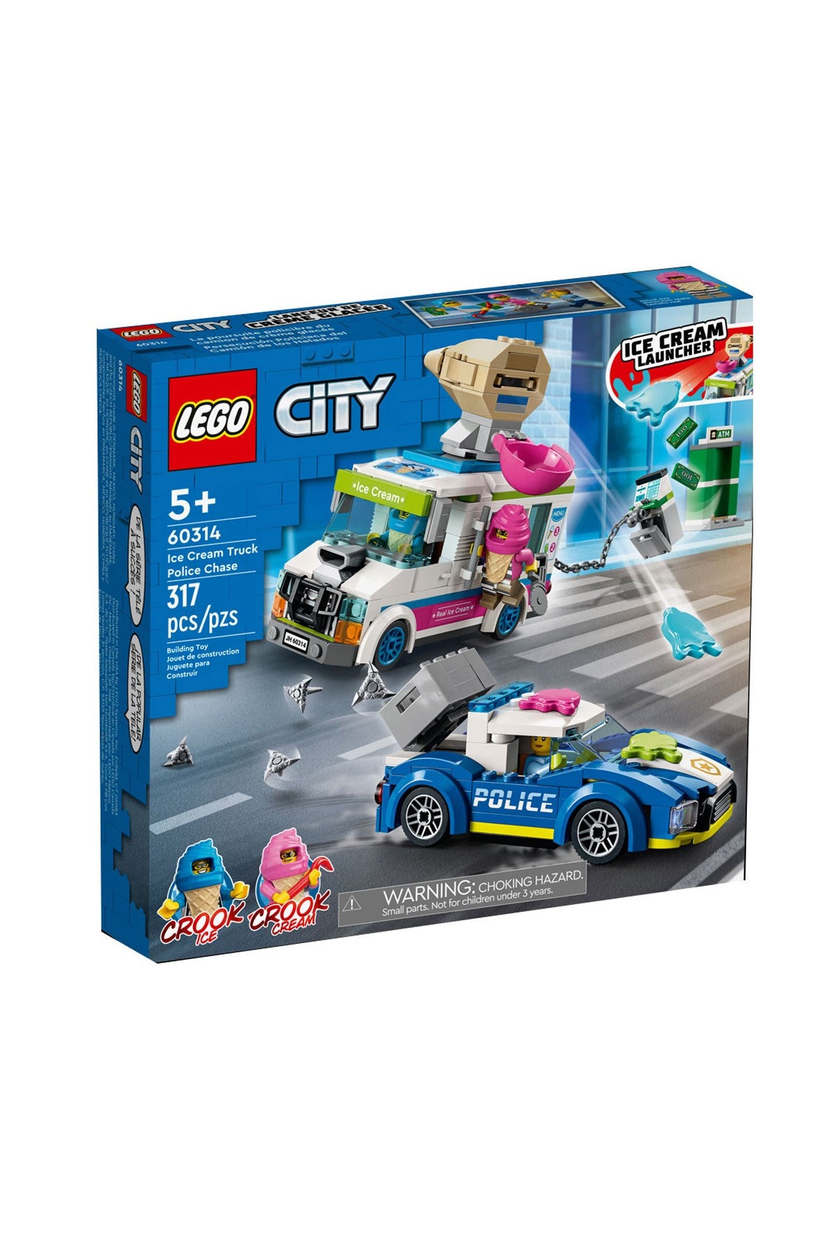 Lego City Dondurma Kamyonu Polis Takibi