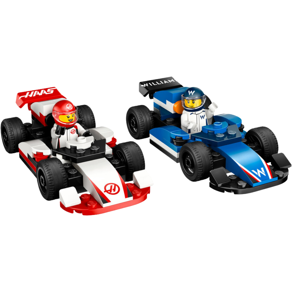 Lego City F1 Williams ve Haas F1 Yarış Arabaları - 60464