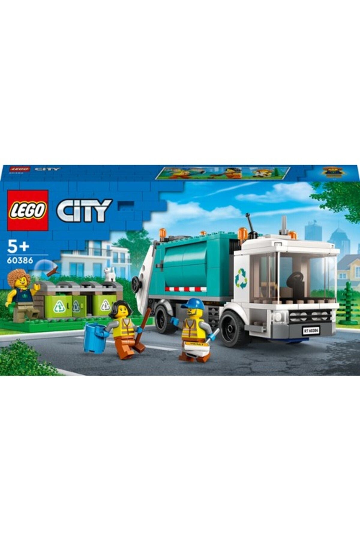 Lego City Geri Dönüşüm Kamyonu 60386