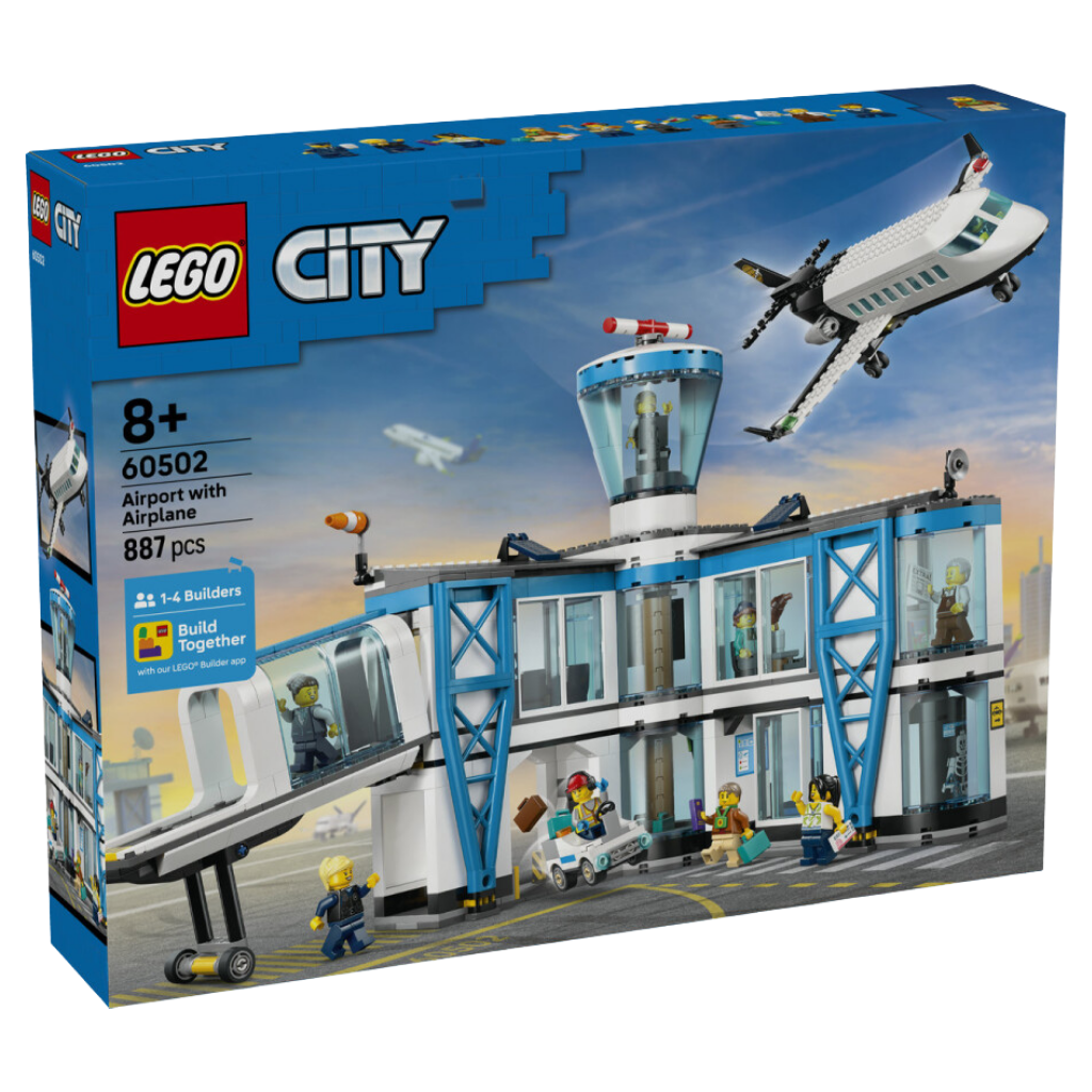 Lego City Havaalanı ve Uçak 60502