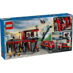Lego City İtfaiye Kamyonlu İtfaiye Merkezi 60414