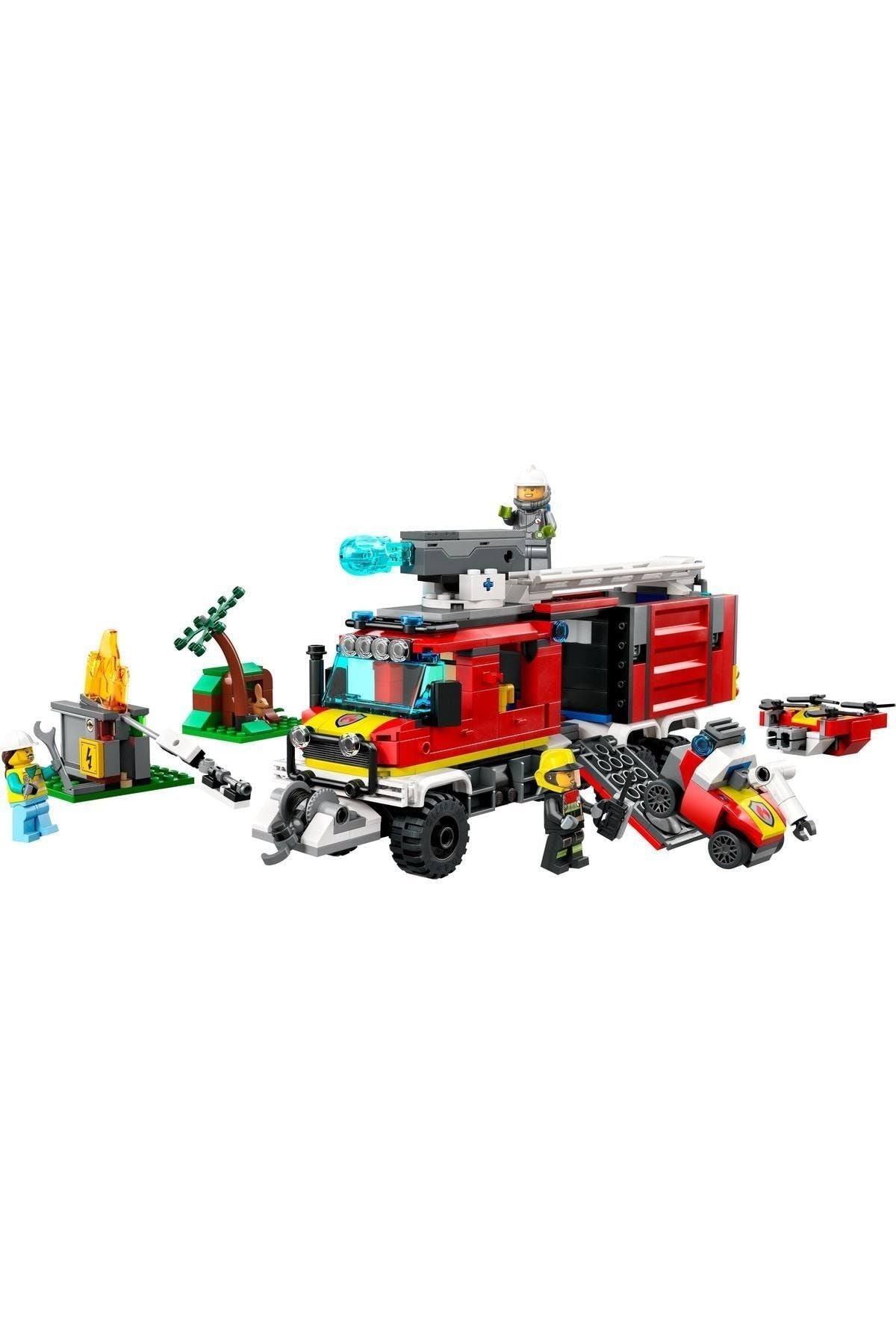 Lego City İtfaiye Komuta Kamyonu 60374