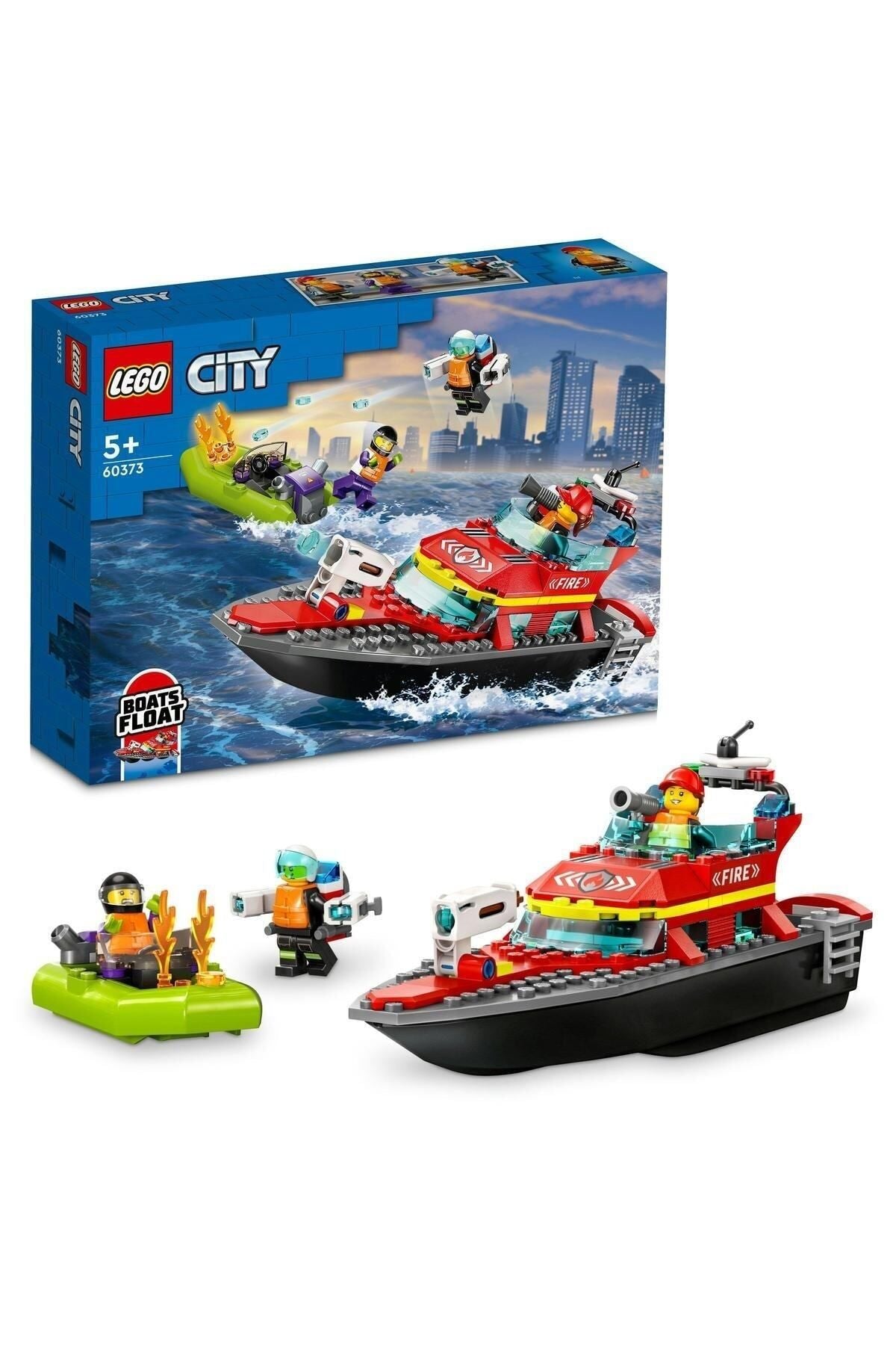 Lego City İtfaiye Kurtarma Teknesi 60373