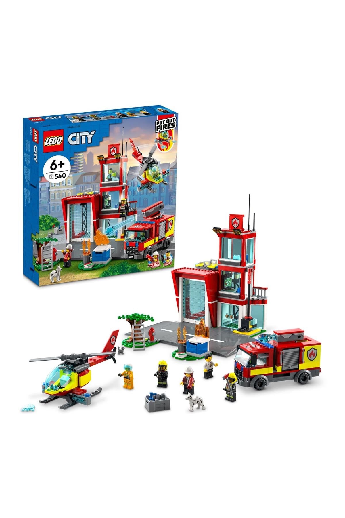 Lego City İtfaiye Merkezi