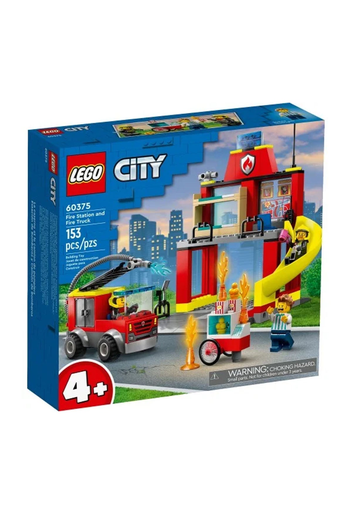 Lego City İtfaiye Merkezi ve İtfaiye Kamyonu 60375