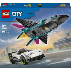 Lego City Jet Arabaya Karşı 60489