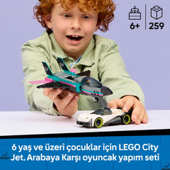 Lego City Jet Arabaya Karşı 60489