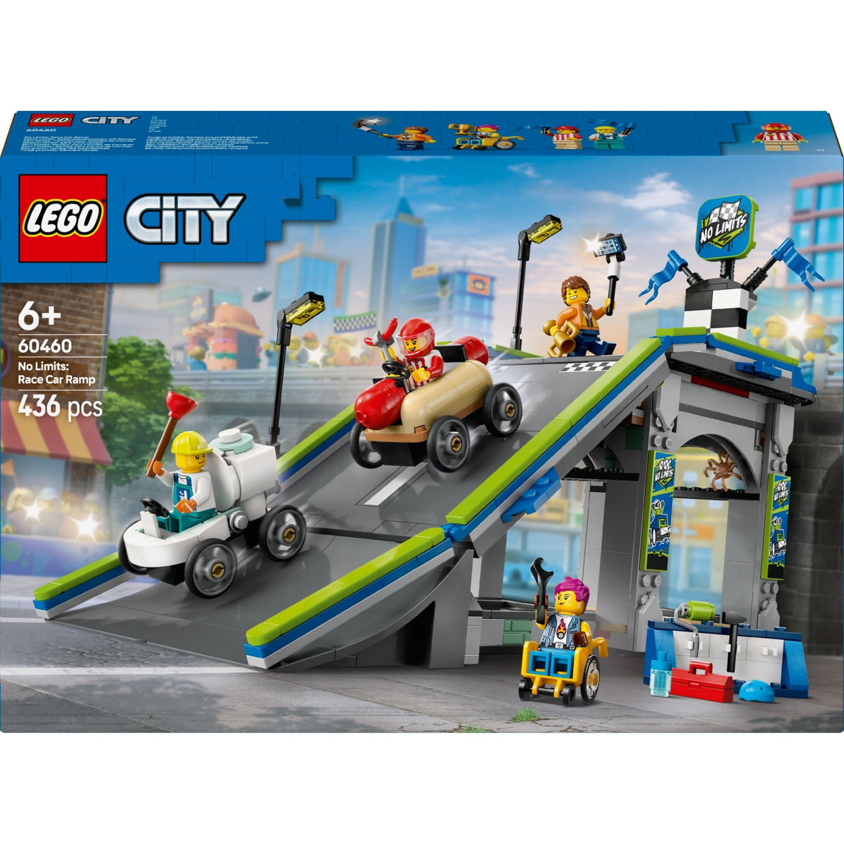 Lego City Limit Yok Yarış Rampası 60460