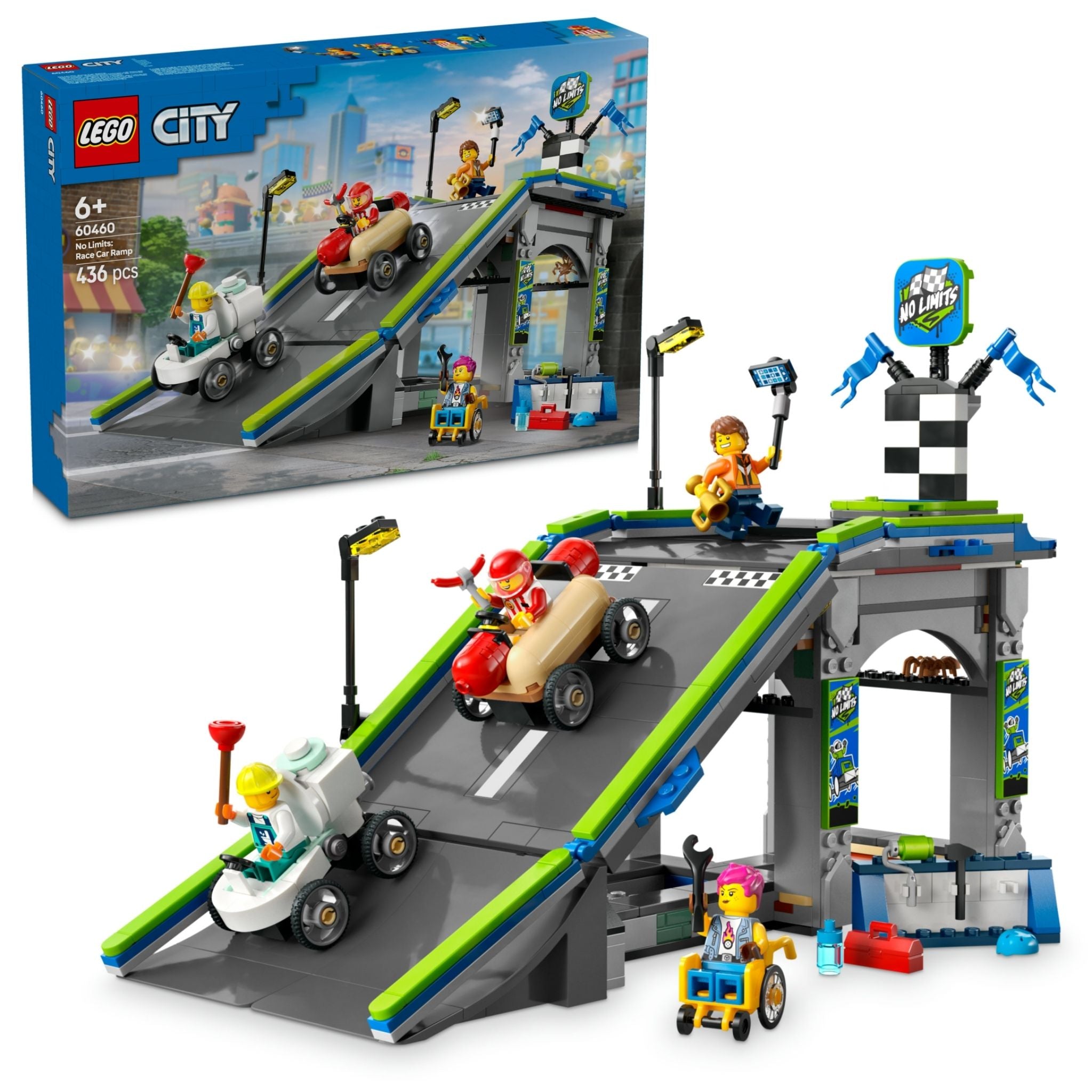 Lego City Limit Yok Yarış Rampası 60460