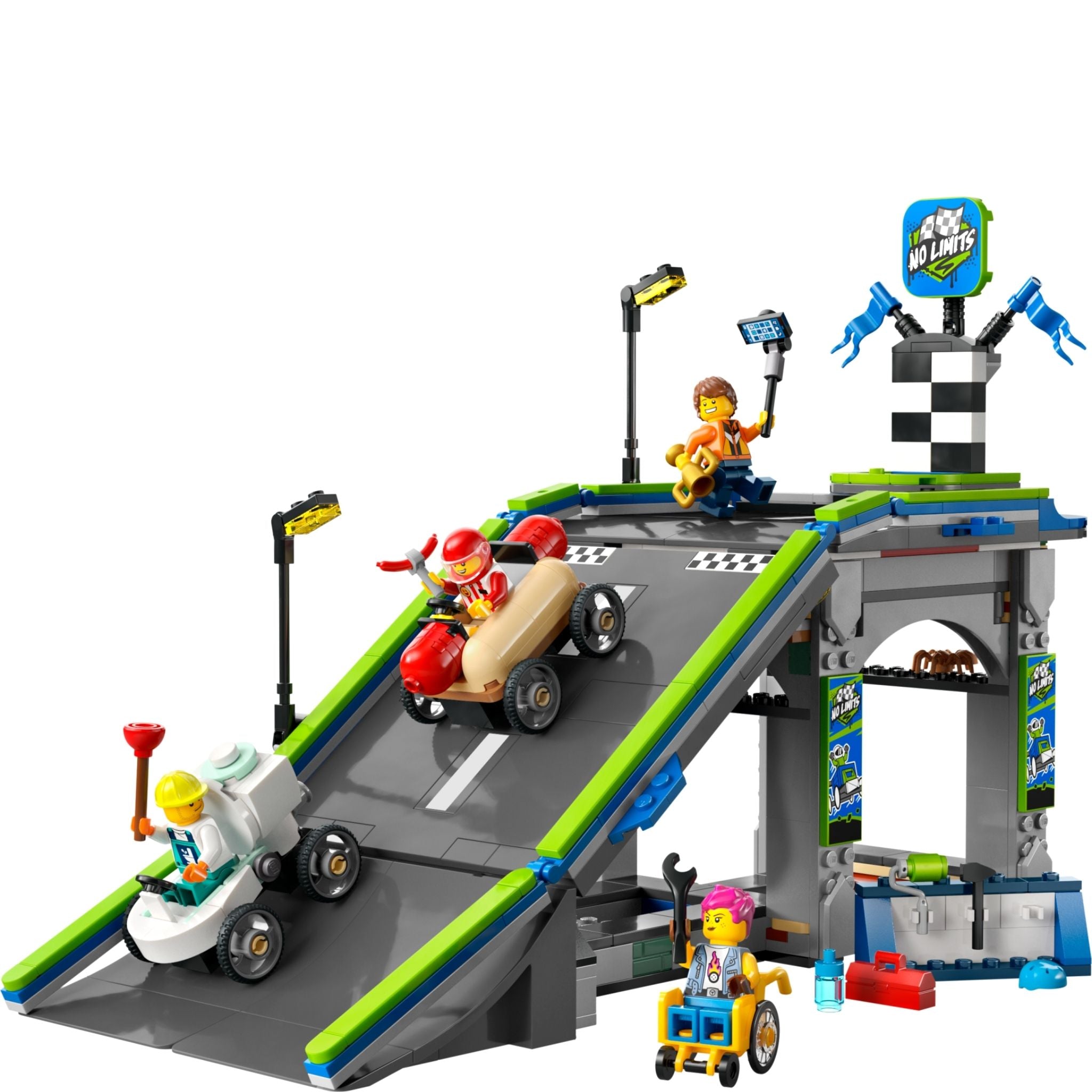 Lego City Limit Yok Yarış Rampası 60460