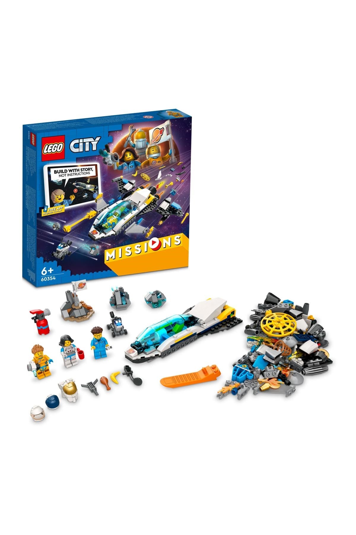 Lego City Mars Uzay Aracı Keşif Görevleri 60354