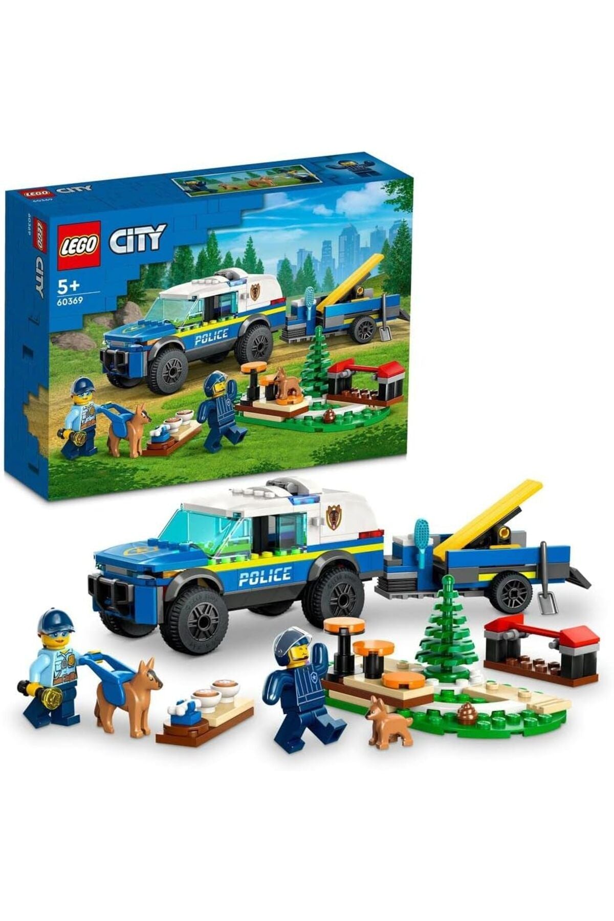 Lego City Mobil Polis Köpeği Eğitimi 60369