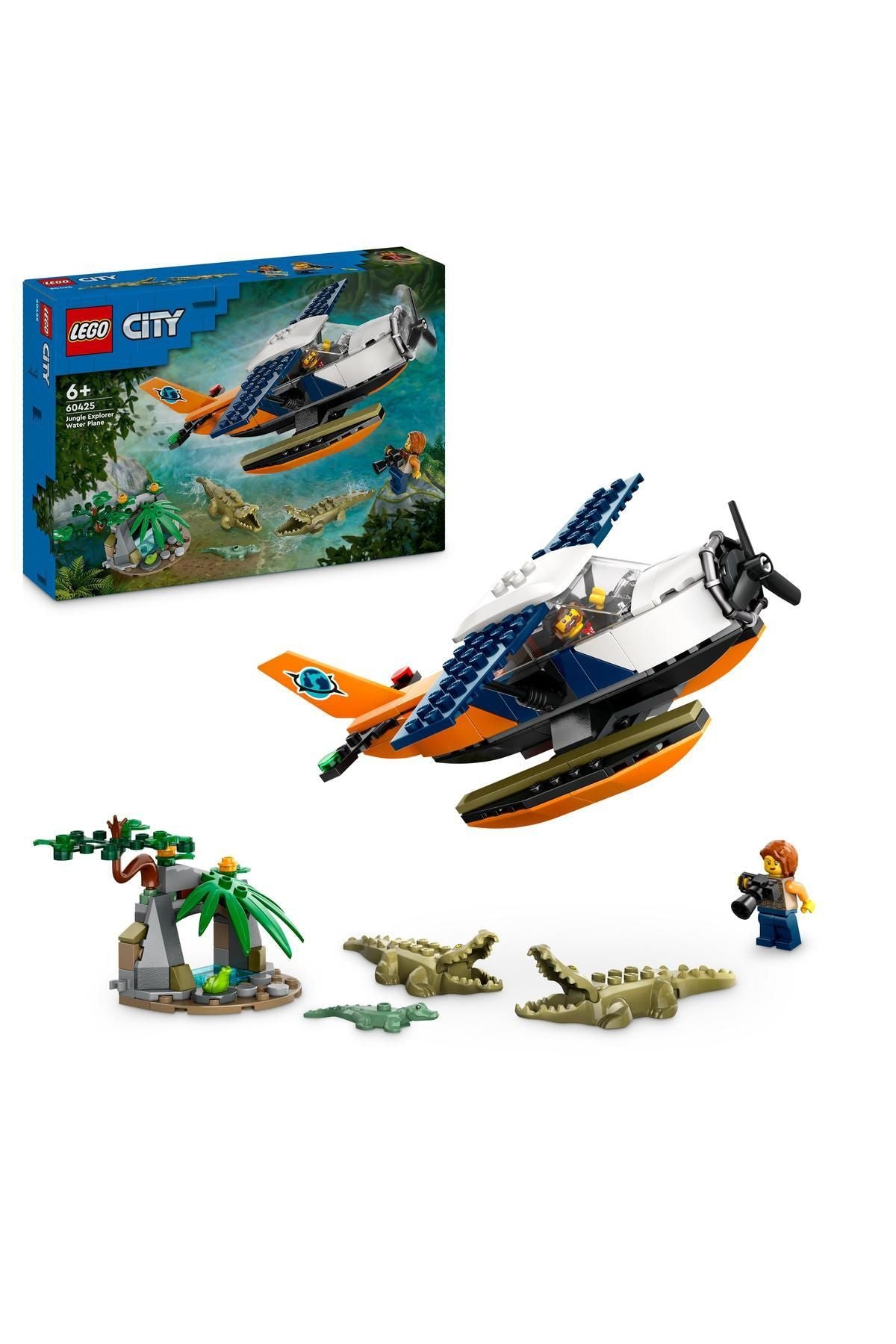 Lego City Orman Kaşifinin Deniz Uçağı 60425