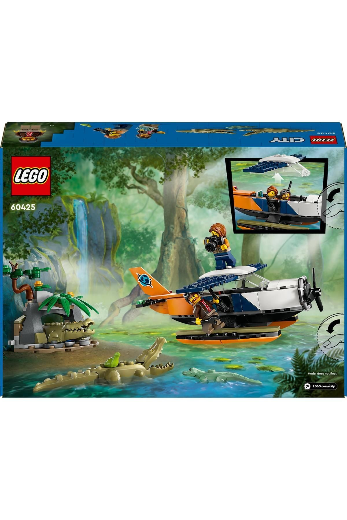 Lego City Orman Kaşifinin Deniz Uçağı 60425