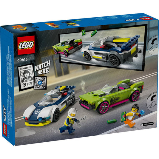 Lego City Polis Arabası Ve Spor Araba Takibi 60415