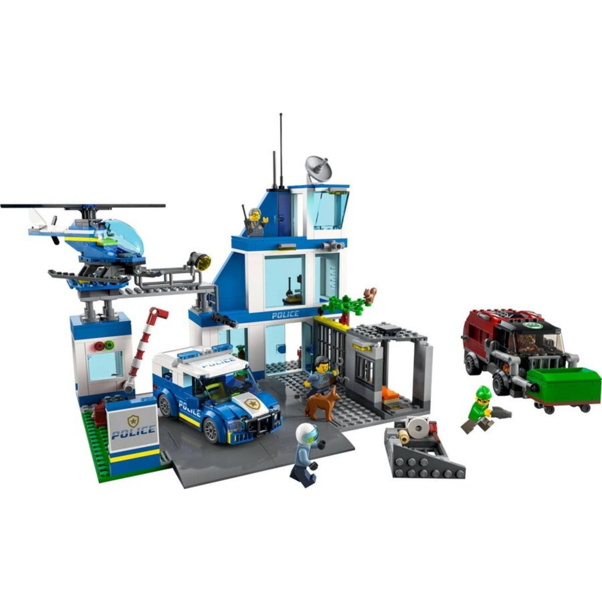 Lego City Polis Merkezi 60316 Yapım Seti (668 Parça)