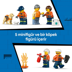 Lego City Sahil Güvenlik Kurtarma Botu ve Helikopteri 60504