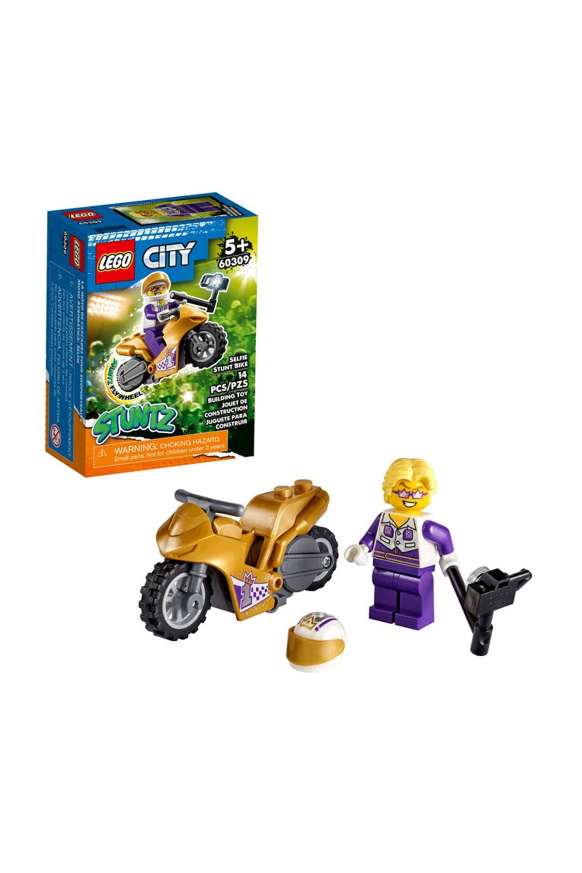 Lego City Stuntuz Kameralı Gösteri Motosikleti