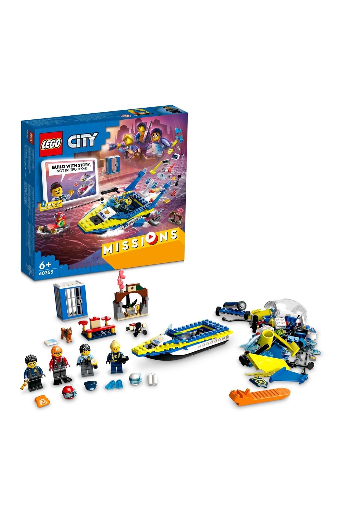 Lego City Su Polisi Dedektif Görevleri 60355