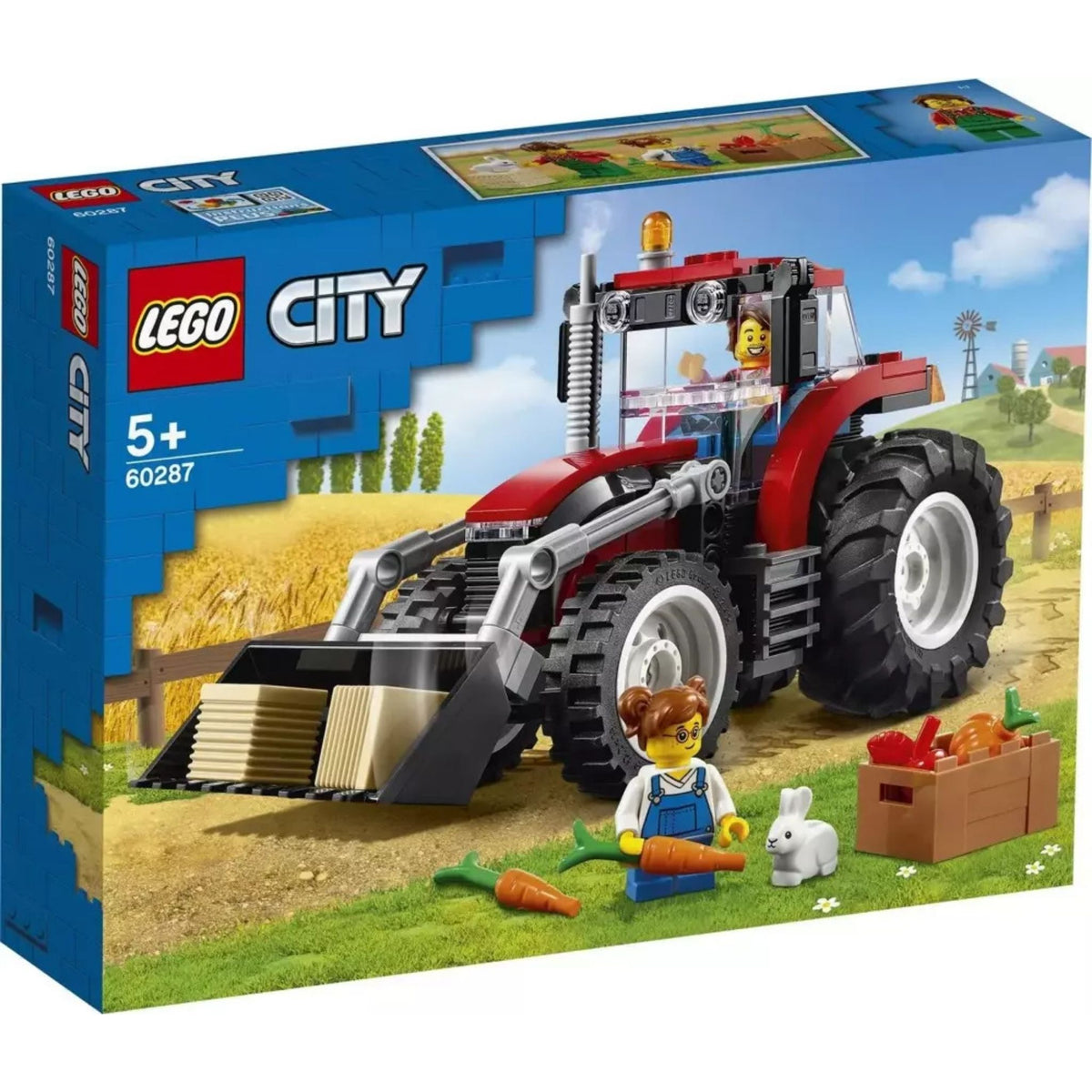 Lego City Traktör 60287 Yapım Seti 148 Parça - Welcome Baby