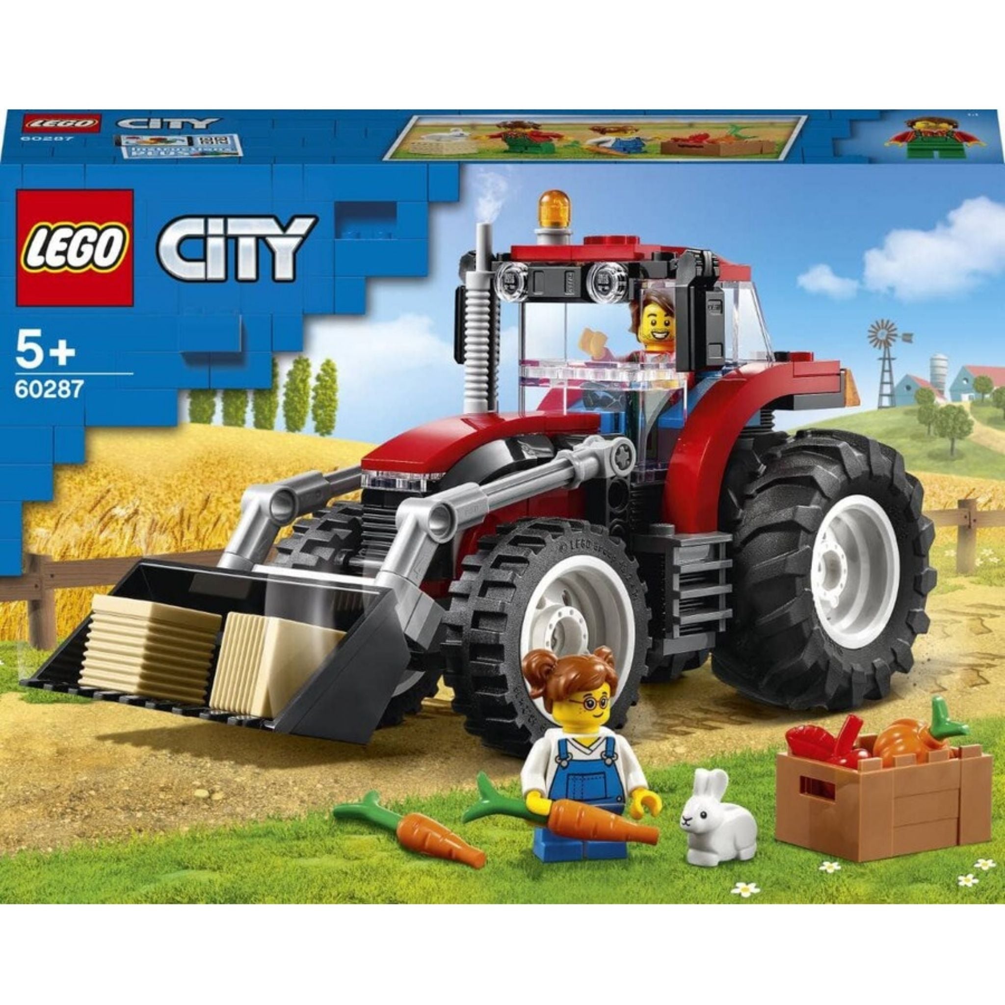 Lego City Traktör 60287 Yapım Seti 148 Parça