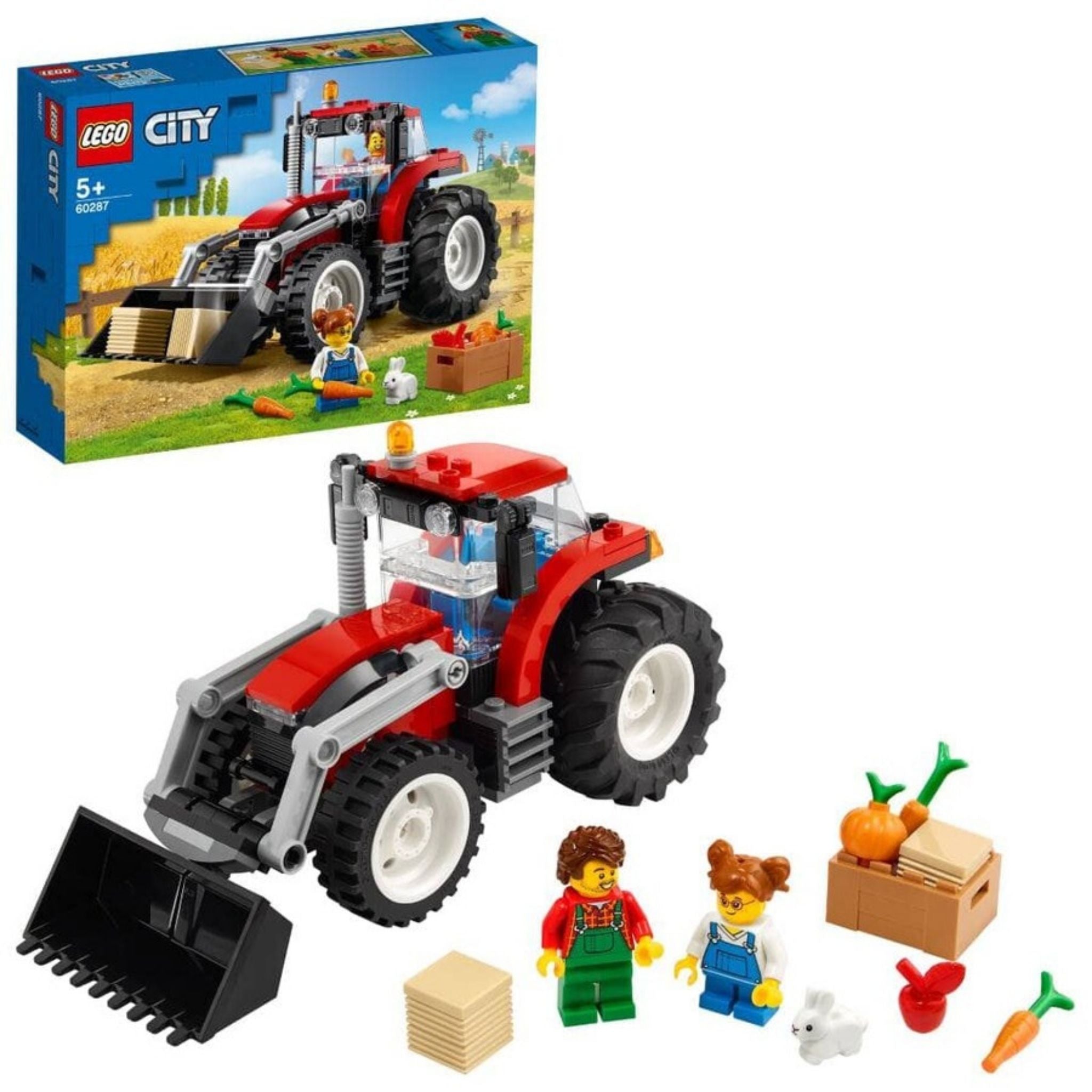 Lego City Traktör 60287 Yapım Seti 148 Parça