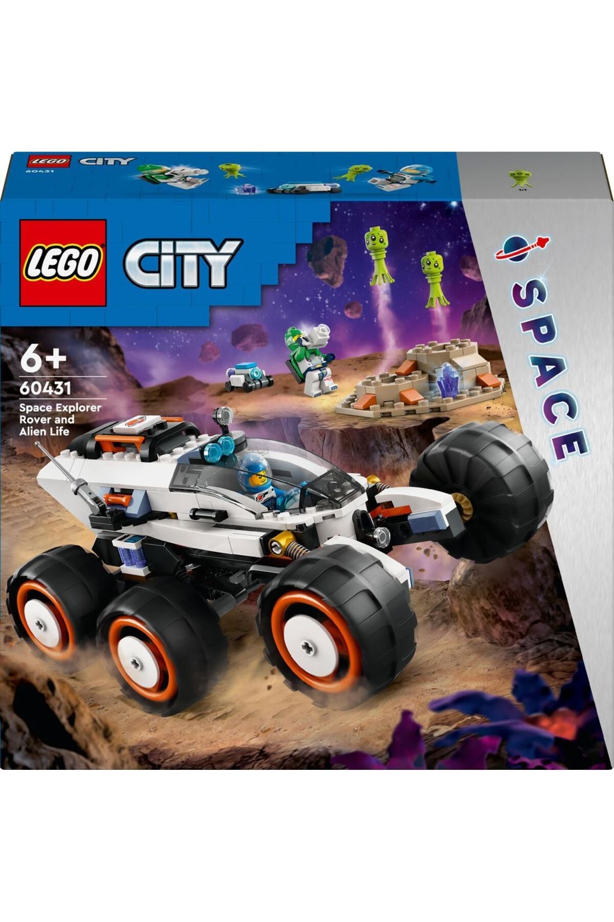 Lego City Uzay Keşif Robotu Ve Uzaylı Canlı 60431