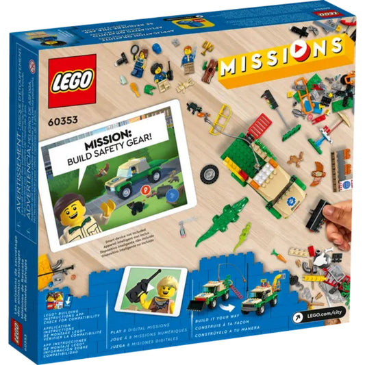 Lego City Vahşi Hayvan Kurtarma Görevleri 60353 246 Parça
