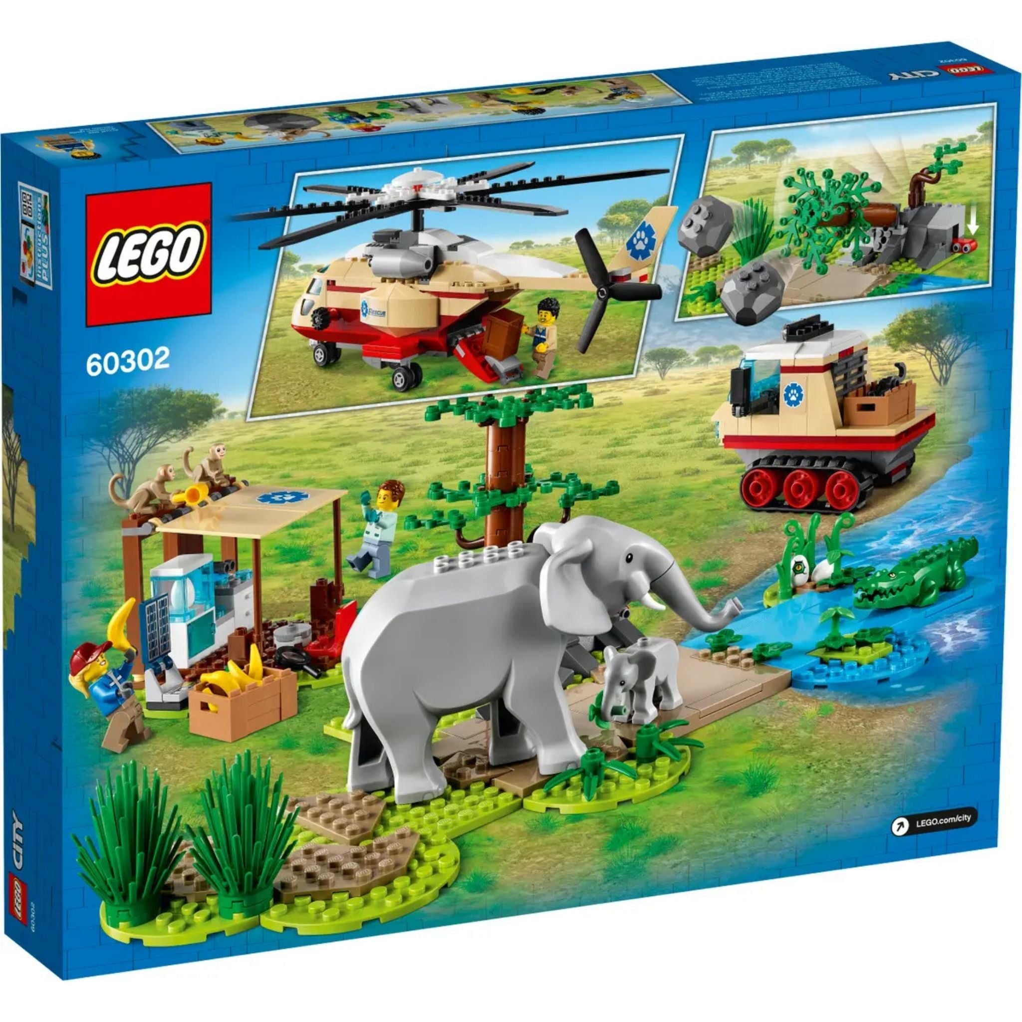 Lego City Wildlife Rescue Operation 60302 525 Parça