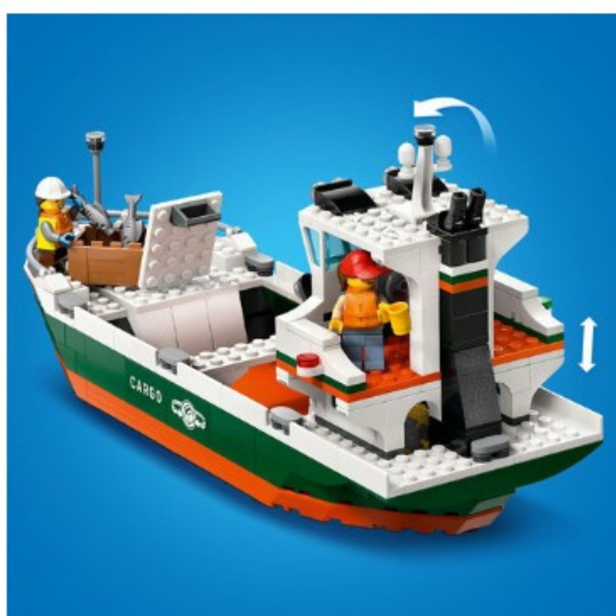 Lego City Yük Gemili Liman 60422