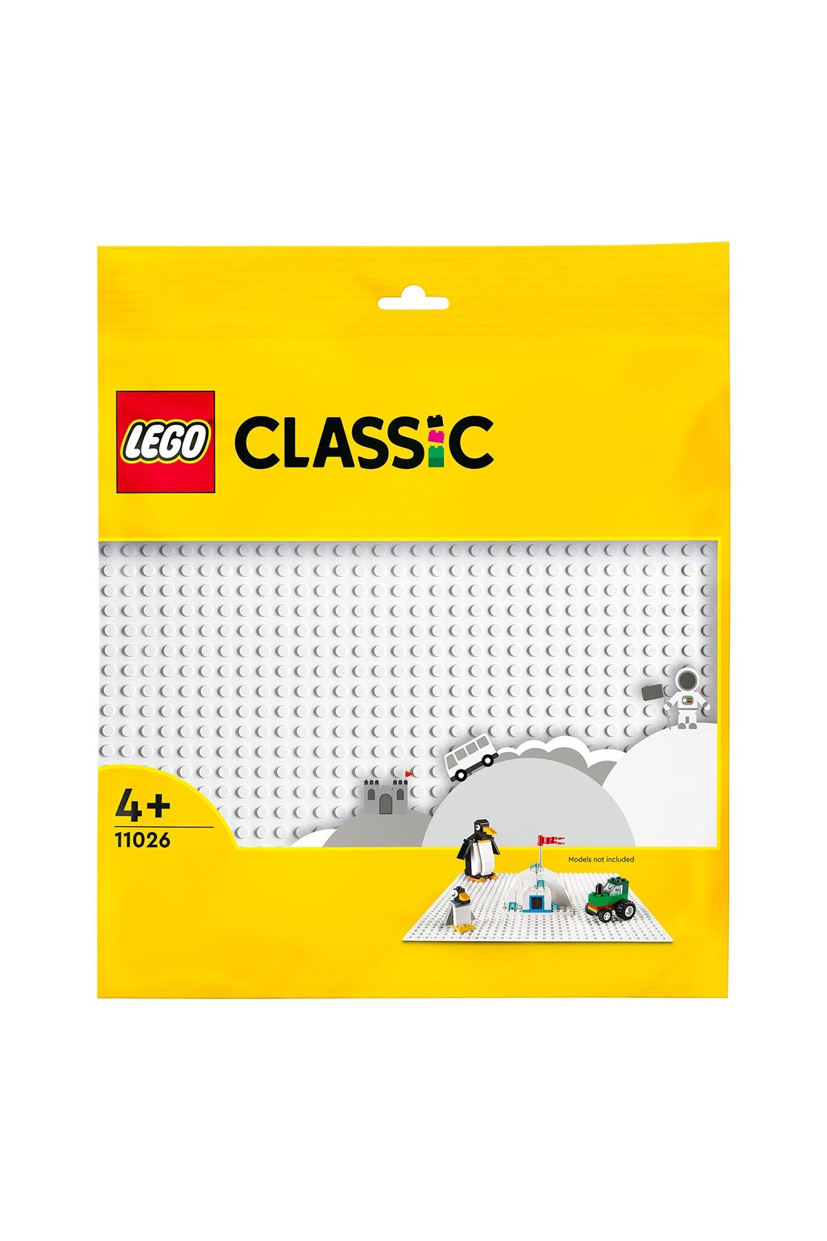 Lego Classic Beyaz Plaka 11026