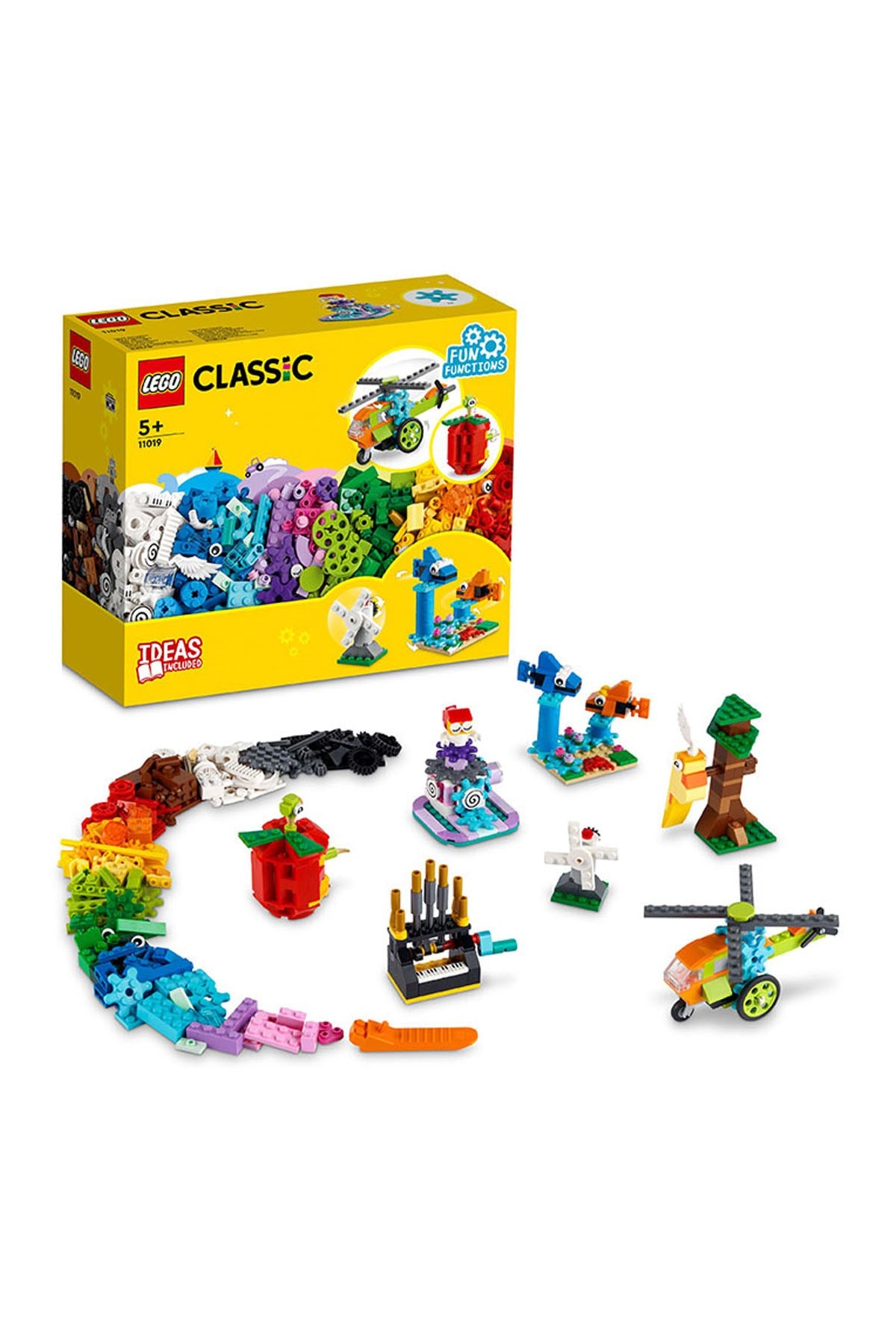 Lego Classic Yapım Parçaları ve Fonksiyonlar 11019