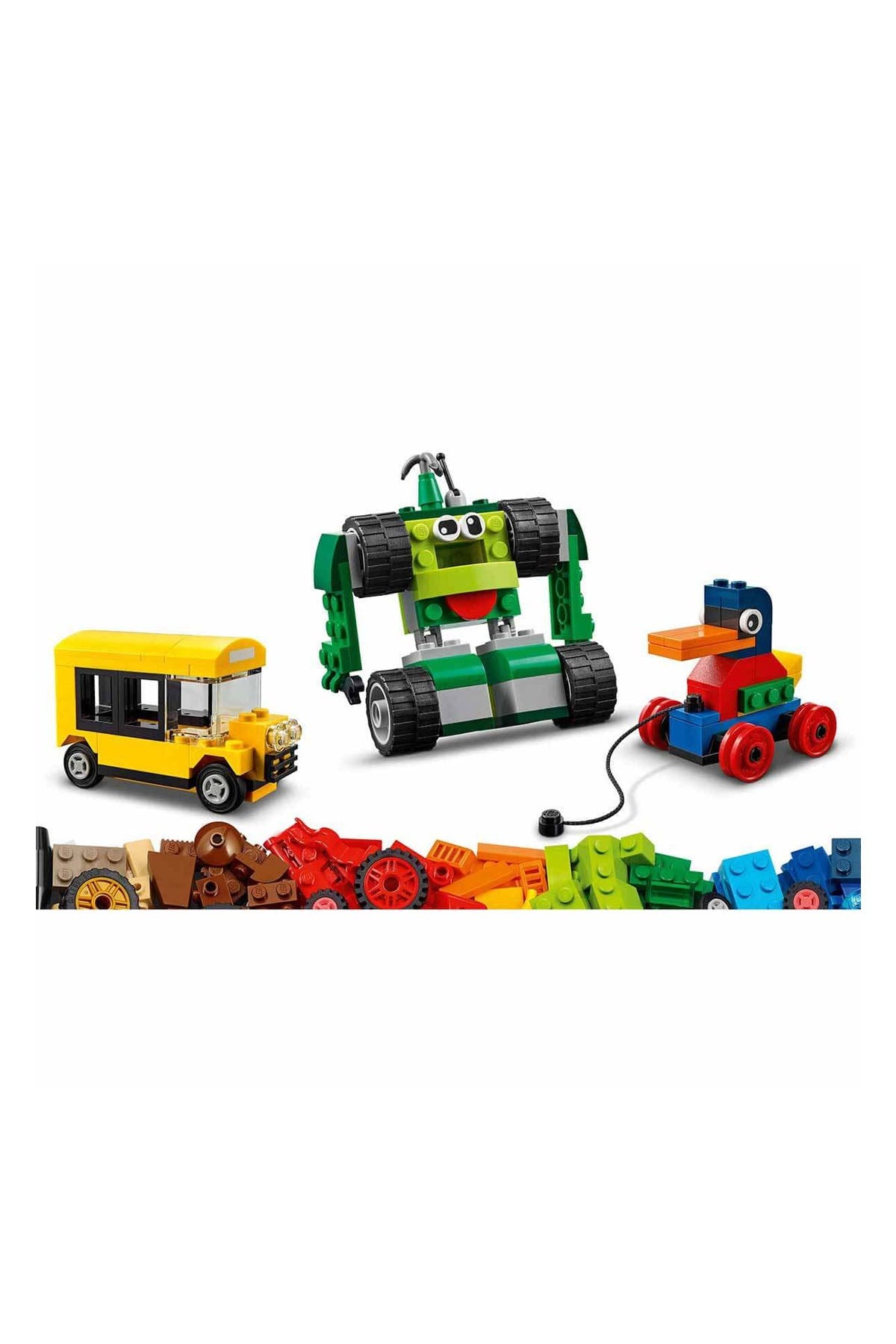 Lego Classic Yapım Parçaları ve Tekerlekler 11014