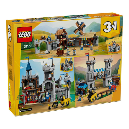 Lego Creator 3 in 1 Orta Çağ Atlı Şövalye Kalesi 31168