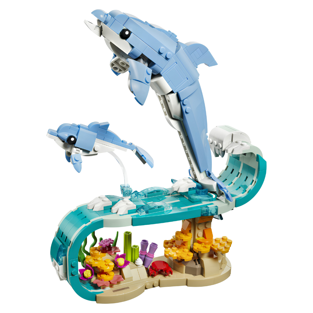 Lego Creator 3 Ü 1 Arada Deniz Hayvanları Güzel Yunuslar - 31385