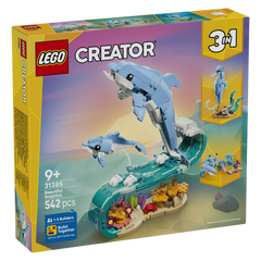 Lego Creator 3 Ü 1 Arada Deniz Hayvanları Güzel Yunuslar - 31385