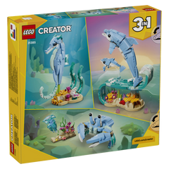 Lego Creator 3 Ü 1 Arada Deniz Hayvanları Güzel Yunuslar - 31385