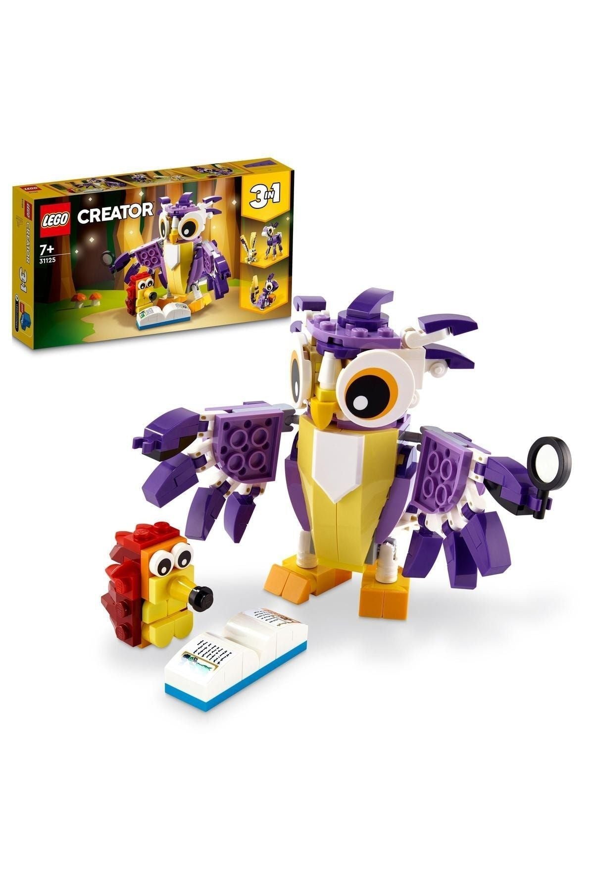 Lego Creator 3’ü 1 arada Fantastik Orman Yaratıkları 31125