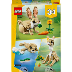 Lego Creator 3’ü 1 Arada Sevimli Tavşan Oyun Seti 31162