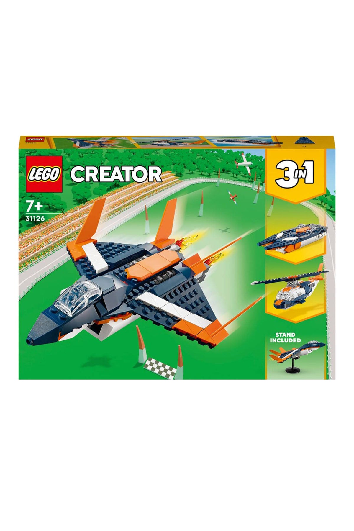 Lego Creator 3’ü 1 Arada Süpersonik Jet - 31126